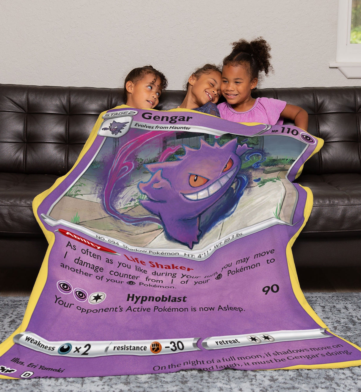 Gengar Sword & Shield Series Blanket