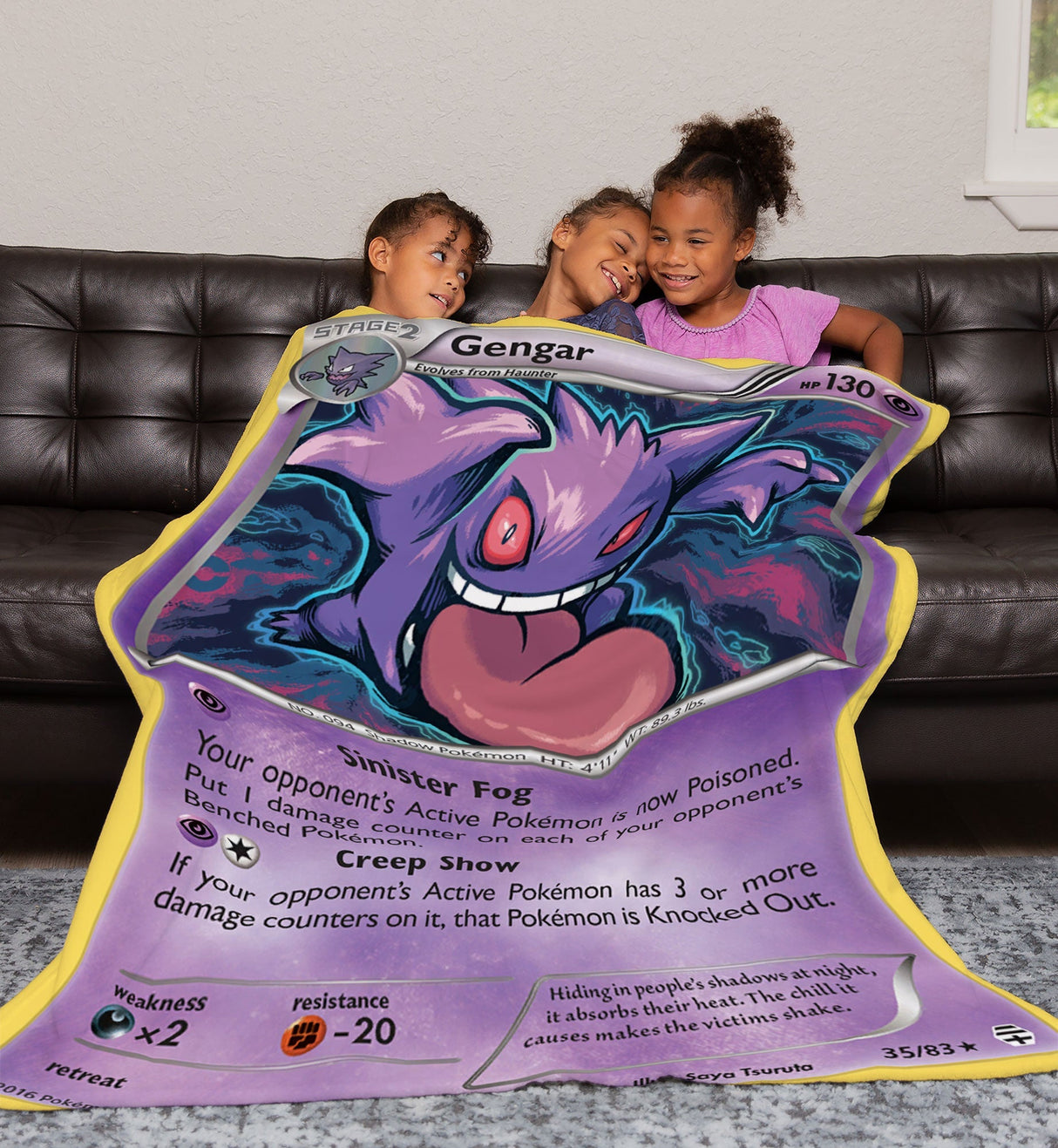 Gengar XY Series Blanket