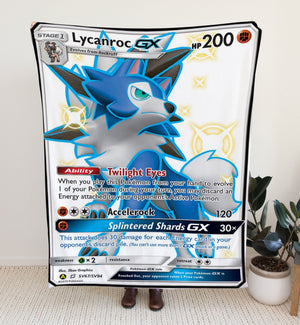 Lycanroc GX Sun & Moon Series Blanket