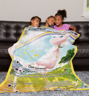 Custom Mew XY Series Blanket-Amor Custom Gifts