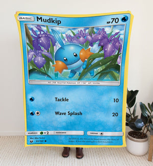 Mudkip Sun & Moon Series Blanket