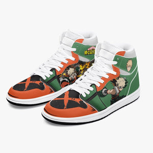 Custom My Hero Academia Bakugo JD1 Mid Anime Shoes-Shoes