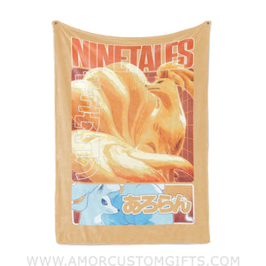 Ninetales Pokemon Blanket