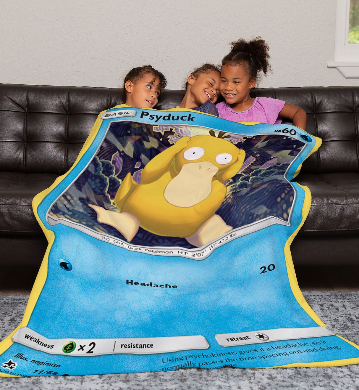 Psyduck Sun & Moon Series Blanket