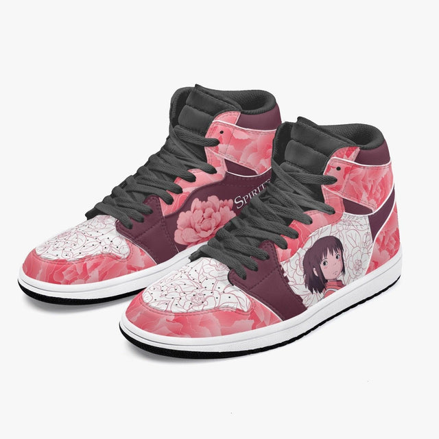 Custom Spirited Away Chihiro JD1 Anime Shoes Mid Top Sneakers-Shoes