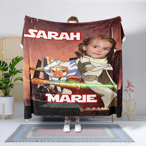 Blankets Custom Star Wars Rey Girl 2 Blanket