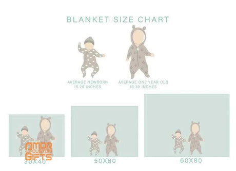 Blankets Baby Blanket Baby Elephant Hearts with Love, Super Soft Fleece Blanket Elephant Gifts for Newborn Boy & Girl - 30" x 40"