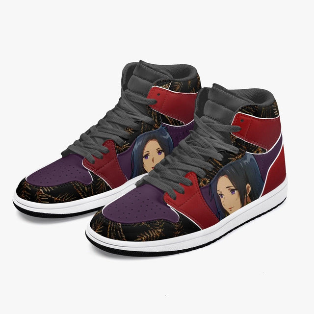 Custom Violet Evergarden Cattleya JD1 Anime Shoes Mid Top Sneakers-Shoes