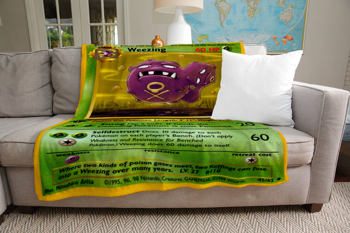 Weezing Base Series Blanket