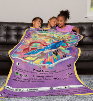 Custom Zacian Sword & Shield Series Blanket-Amor Custom Gifts