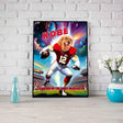 Posters, Prints, & Visual Artwork Dog Lovers - Kansas Football Canvas - Personalized Pet Poster Canvas Print