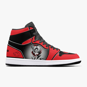 Custom Naruto Shippuden Itachi JD1 Anime Shoes Mid Top Sneakers-Shoes