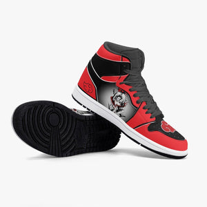 Custom Naruto Shippuden Itachi JD1 Anime Shoes Mid Top Sneakers-Shoes