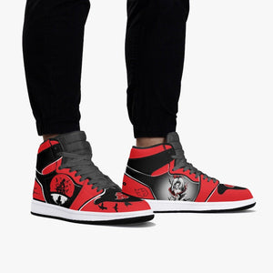 Custom Naruto Shippuden Itachi JD1 Anime Shoes Mid Top Sneakers-Shoes