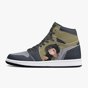 Custom Naruto Shippuden Inuzuka Kiba JD1 Anime Shoes Mid Top Sneakers-Shoes