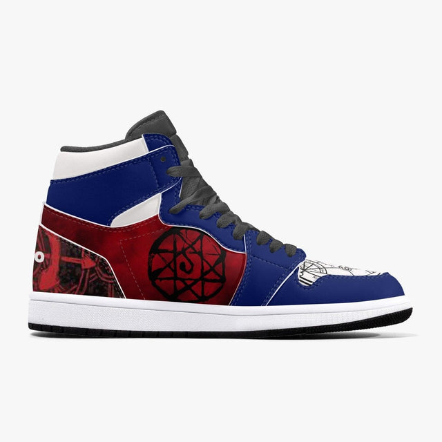 Custom Fullmetal Alchemist Lust JD1 Anime Shoes Mid Top Sneakers-Shoes