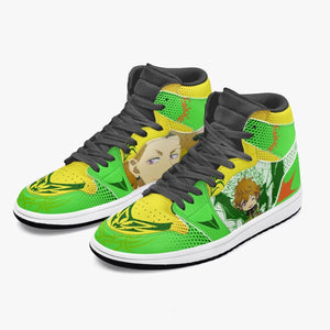 Custom Black Clover Finral Roulacase JD1 Anime Shoes Mid Top Sneakers-Shoes