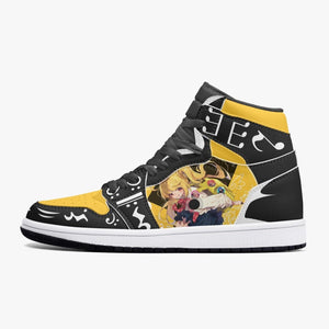 Custom Bocchi The Rock Nijika Ijichi JD1 Anime Shoes Mid Top Sneakers-Shoes