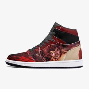 Custom Baki Yuujiro JD1 Anime Shoes Mid Top Sneakers-Shoes