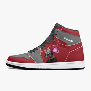 Custom Dragon Ball Z Zamasu Red/Grey JD1 Anime Shoes Mid Top Sneakers-Shoes