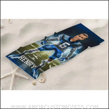 Towels Personalized NCAA Air Force Football Boy Falcons Photo Beach Towel