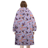 Personalized Candy Witch Snug Oversized Wearable Hoodie Blanket-Hoodie Blanket-Amor Custom Gifts