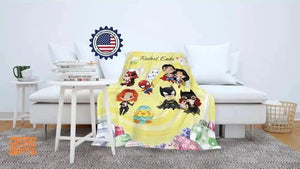 Blankets Personalized Easter Superheroes Friends Blanket | Custom Name Unisex  Baby Blanket,  Baby Avengers Super Hero Nursery Bedding Decor