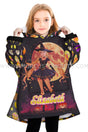 Personalized Face & Name Sailor Moon Halloween Girl Snug Oversized Wearable Hoodie Blanket-Hoodie Blanket-Amor Custom Gifts