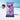 Personalized Face & Name Summer Cartoon Mouse Mini Castle Purple Dress Blanket Beach Towel - Amor Custom Gifts