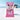 Personalized Face & Name Summer Cartoon Mouse Pink Girl Beach Towel - Amor Custom Gifts