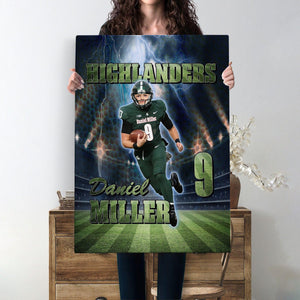 Blankets Personalized Football Team Blanket | Custom Boy Footballer Blanket,  Customized Blanket