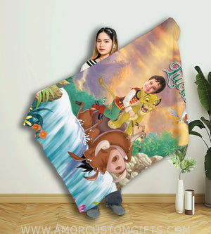 Blankets Personalized Lion King Blanket | Custom Boy Blanket
