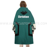 Personalized Midoriya Izuku - My Hero Academia Snug Oversized Wearable Hoodie Blanket-Hoodie Blanket-Amor Custom Gifts