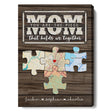 Posters, Prints, & Visual Artwork Personalized Mother's Day Map Location - Custom Map & Name Poster Canvas Print