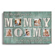 Posters, Prints, & Visual Artwork Personalized Mother's Day Mommy Custom Photo - Custom Photo & Name Poster Canvas Print