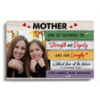 Posters, Prints, & Visual Artwork Personalized Mother's Day Mother Custom Photo - Custom Photo Poster Canvas Print