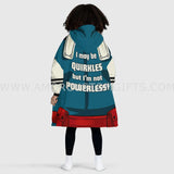 Personalized My Hero MHA Snug Oversized Wearable Hoodie Blanket-Hoodie Blanket-Amor Custom Gifts