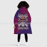 Personalized Pirate Piece Boy Snug Oversized Wearable Hoodie Blanket-Hoodie Blanket-Amor Custom Gifts