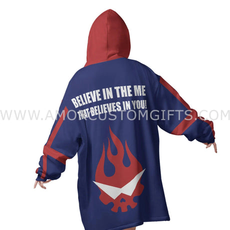 Personalized Simon - Tengen Toppa Gurren Lagann Snug Oversized Wearable Hoodie Blanket-Hoodie Blanket-Amor Custom Gifts