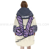 Personalized Snake Master Snug Oversized Wearable Hoodie Blanket-Hoodie Blanket-Amor Custom Gifts