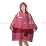 Personalized Spirited Away Chihiro Ogino Snug Oversized Wearable Hoodie Blanket-Hoodie Blanket-Amor Custom Gifts