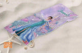 Towels Personalized Summer Fairy Tales Elsa Princess Beach Towel