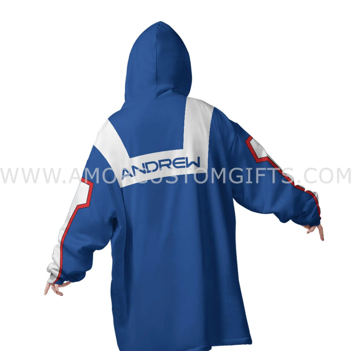 Personalized UA Gym Clothing My Hero Academia Snug Oversized Wearable Hoodie Blanket-Hoodie Blanket-Amor Custom Gifts