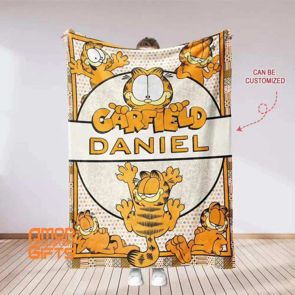 Blankets Personalized Garfield Blanket